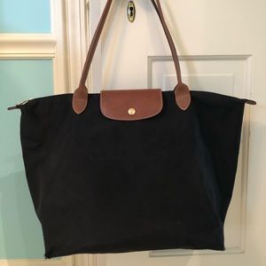 ‘Large Le Piliage’ Tote  Longchamp